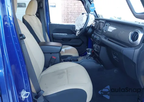 2019 Jeep Wrangler Unlimited Sahara 4X4 z USA, uszkodzony, nr VIN 1C4HJXEN6KW501830